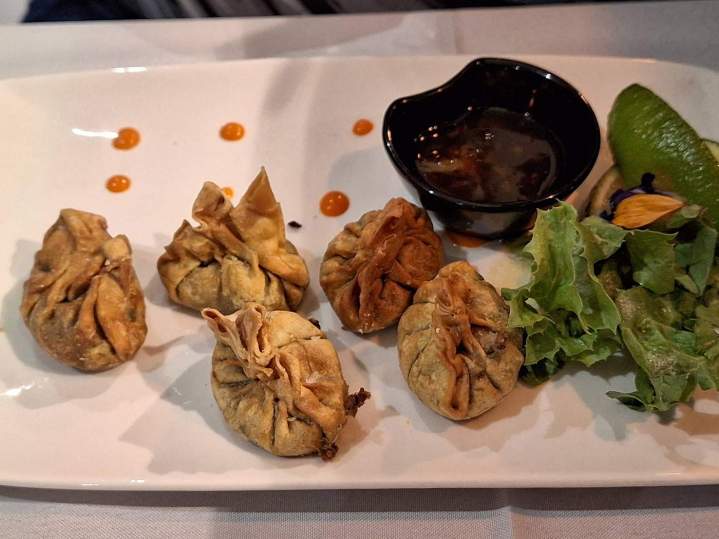 Assiette de wantans frits Martinique